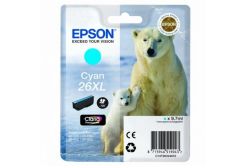 Epson T26324022, T263240, 26XL циан (cyan) оригинална касета