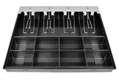 Virtuos EKN9034 органайзер за пари за касови чекмеджета C420D/C430D, метални държачи