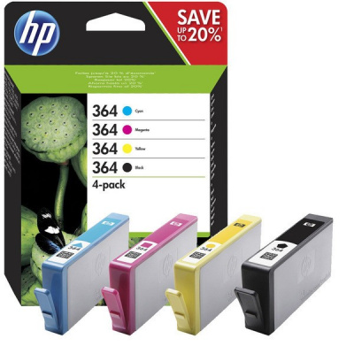 HP 364 N9J73AE Bk+C+M+Y мултипак оригинална касета