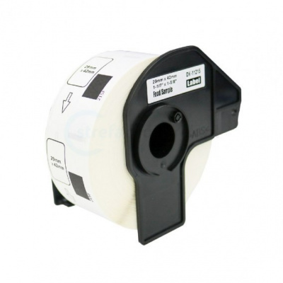 Съвместими ролки за етикети за Brother DK-11215, 29mm x 42mm, 700компютри