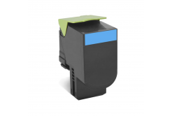 Lexmark 80C2SC0 лазурен (cyan) съвместим тонер