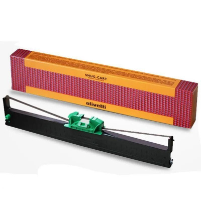 Olivetti B0375, черно, оригинална боядисваща лента