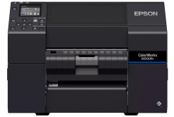 Epson ColorWorks D6500 (Pe) C31CL91202, цвят принтер за етикети, белачка, дисплей, USB, Ethernet, черна