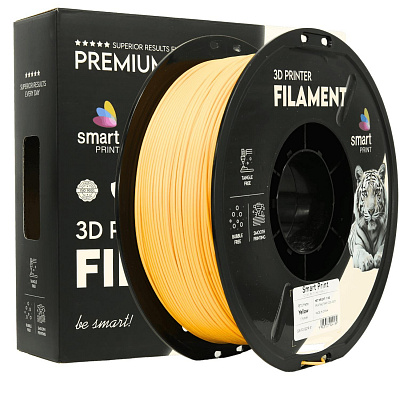 Smart Print FG-S219-E1, 3D филамент, PETG Matte, 1,75mm, 1000g, Жълт (Yellow)
