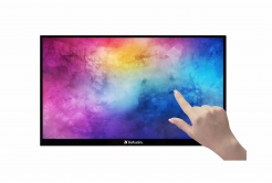Verbatim PMT-15 Portable Touchscreen Monitor 15.6" Full HD 1080p Metal Housing Преносим сензорен монитор