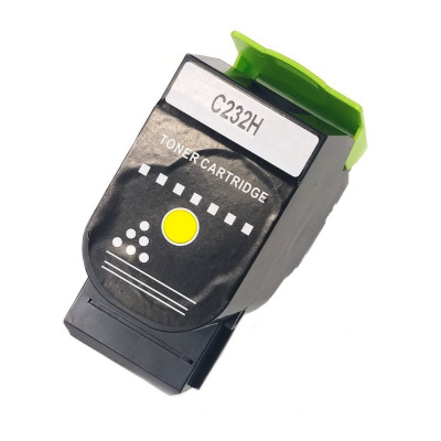 Lexmark C232HY0 жълт (yellow) съвместим тонер
