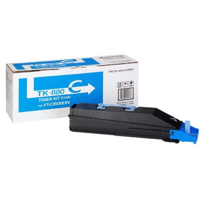 Kyocera Mita TK-880C лазурен (cyan) оригинален тонер