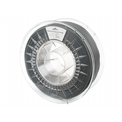 Spectrum 80196 3D филамент, PLA Tough, 1,75mm, 1000g, Тъмно сив (Dark grey)