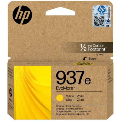 HP 937e 4S6W8NE EvoMore жълт (yellow) оригинална касета