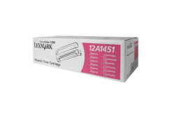 Lexmark 12A1451 магента (magenta) оригинален тонер