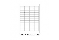 Самозалепващи етикети 45,7 x 21,2 mm, 48 етикети A4, 100 листа