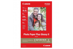 Canon Glossy Photo Paper 2311B053, 275 г/м2, 10x15см, 5 бр., лъскав, бял, фотографска хартия