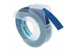Dymo S0898140 520106, 9mm x 3m, бял печат/син фон, оригинална лента