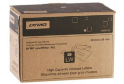 Dymo S0947410, 89мм x 28мм, бели адресирани хартиени етикети
