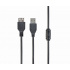 Kабел CABLEXPERT CCF-USB2-AMAF-10 USB A-A 3m 2.0 HQ удължител с феритно ядро