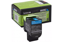 Lexmark 80C2SC0 лазурен (cyan) оригинален тонер