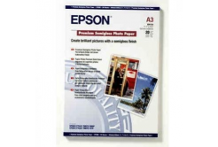 Epson Premium Semigloss Photo Paper S041334 C13S041334, A3, полугланц, бял, фотографска хартия