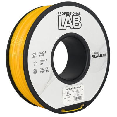 Professional Lab FG-P7-E1, 3D филамент, ABS+, 1,75mm, 1000g, Жълт (Yellow)