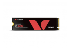VERBATIM SSD Vi3000 Internal PCIe NVMe M.2 SSD 512GB , W 2500/ R 3300 MB/s