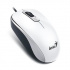 Genius Мишка DX-110, 1000DPI, оптична, 3 бутона, жична USB, бяла