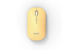 Acer AMR130/Ергономична/Оптична/1 600 DPI/USB+BT/Жълта