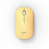 Acer AMR130/Ергономична/Оптична/1 600 DPI/USB+BT/Жълта