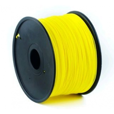Gembird 3DP-PLA1.75-01-Y, 3D филамент, PLA, 1,75mm, 1000g, Жълт (Yellow)