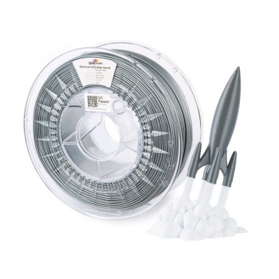 Spectrum 81067 3D филамент, PLA High Speed, 1,75mm, 1000g, Сребрист (Silver star)