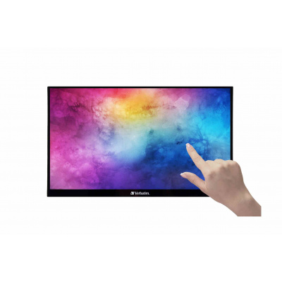 Verbatim PMT-14 Portable Touchscreen Monitor 14" Full HD 1080p Metal Housing Преносим сензорен монитор