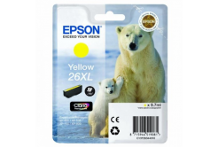 Epson T26344022, T263440, 26XL жълт (yellow) оригинална касета