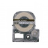 Epson LC-4TWN, ST18SW, 18mm x 8m, бял печат / прозрачен фон, съвместима лента