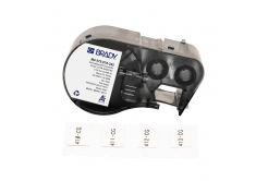 Brady M4-375-075-342 / 170722, 19.05 mm x 16.38 mm, Polyolefin, черно копиране / бял фон