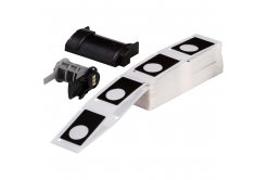 Brady M6-05-7593-BK / 312116, Етикети за подмяна на гравирани табели, 30.00 mm x 40.00 mm