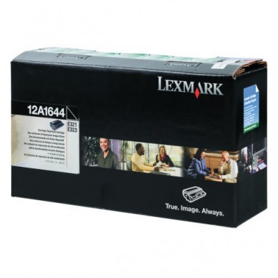 Lexmark 12A1644 черен (black) оригинален тонер