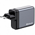 VERBATIM GaN мрежово зарядно устройство GNC-140, 140W, 3x USB-C, 1x USB