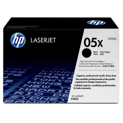 HP 05X CE505X черен (black) оригинален тонер
