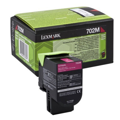 Lexmark 70C20ME магента (magenta) оригинален тонер
