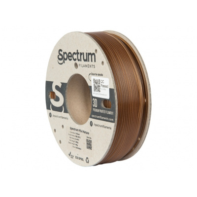 Spectrum 80988 3D филамент, PLA Nature, 1,75mm, 250g, Тъмно кафяв (Dark beer)