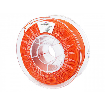 Spectrum CW-HS-001 3D филамент, PLA Premium, 1,75mm, 1000g, Оранжев (Tooling orange)