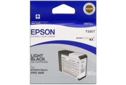 Epson T580900 светло черен (light light black) оригинална касета