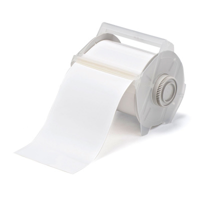 Brady GlobalMark Vinyl B595 WHITE 100MM / 113109, етикети, GlobalMark Indoor/Outdoor Vinyl Tape, 100.00 mm x 30 m