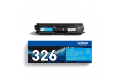 Brother TN-326C лазурен (cyan) оригинален тонер