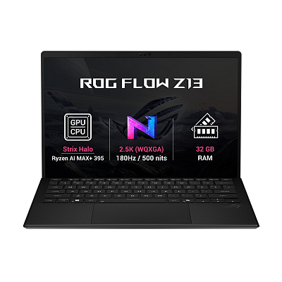 ASUS ROG Flow Z13/GZ302EA-RU225WZ/AIMAXPLUS-395/13,4"/2560x1600/T/32GB/1TB/AMD int/W11H/Black/2R