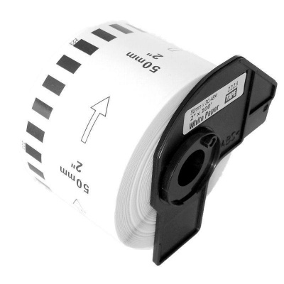 Съвместими ролки за етикети за Brother DK-22223 50mm x 30,48m