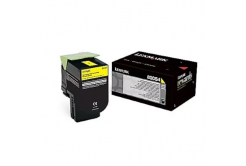 Lexmark 80C0S40 жълт (yellow) оригинален тонер