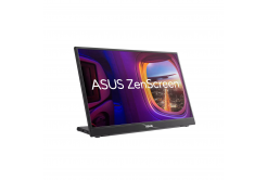 ASUS ZenScreen MB16QHG 90LM08NG-B01170 Монитор, 16", IPS, 2560x1600, 120Hz, 5ms, Черен, 3R