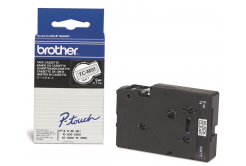 Brother TC-M91, 9mm x 7,7m, черен печат / прозрачен субстрат, оригинална лента