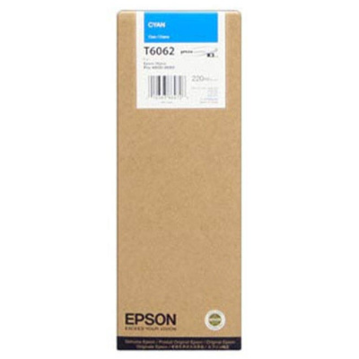 Epson T606200 циан (cyan) оригинална касета