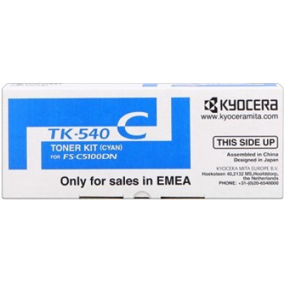 Kyocera Mita TK-540C лазурен (cyan) оригинален тонер