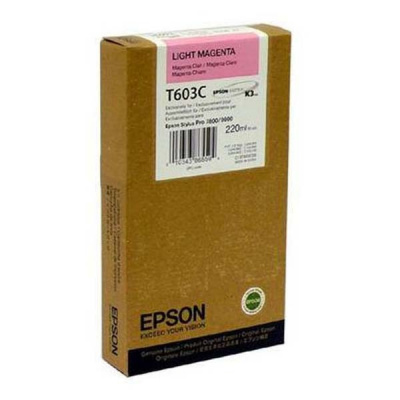 Epson T603C00 светло пурпурно (light magenta) оригинална касета